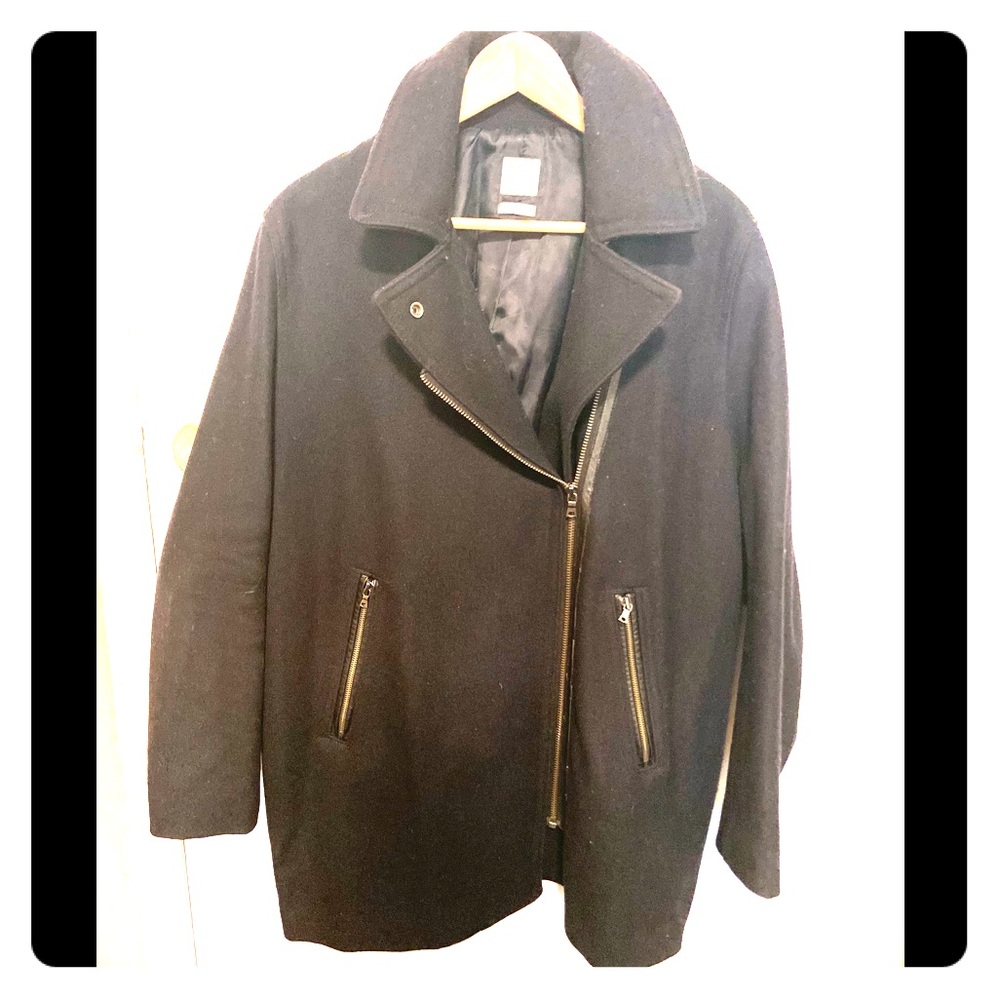Wool Asymmetrical Coat
